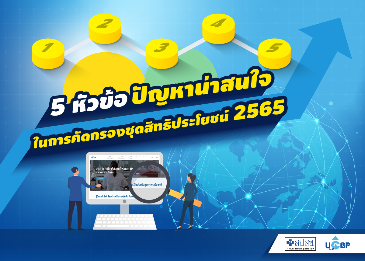 5 หัวข้อปัญหาน่าสนใจในการพิจารณาชุดสิทธิประโยชน์ 2565