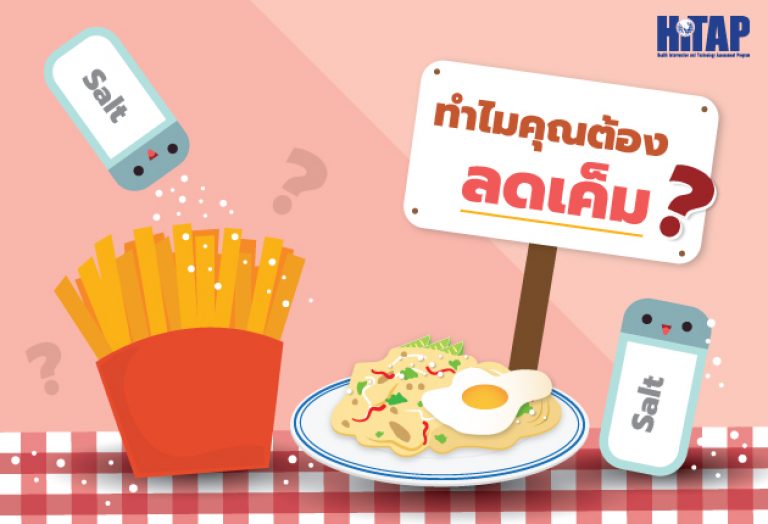 ทำไมประเทศต้องช่วยลดเค็มให้คุณ ?