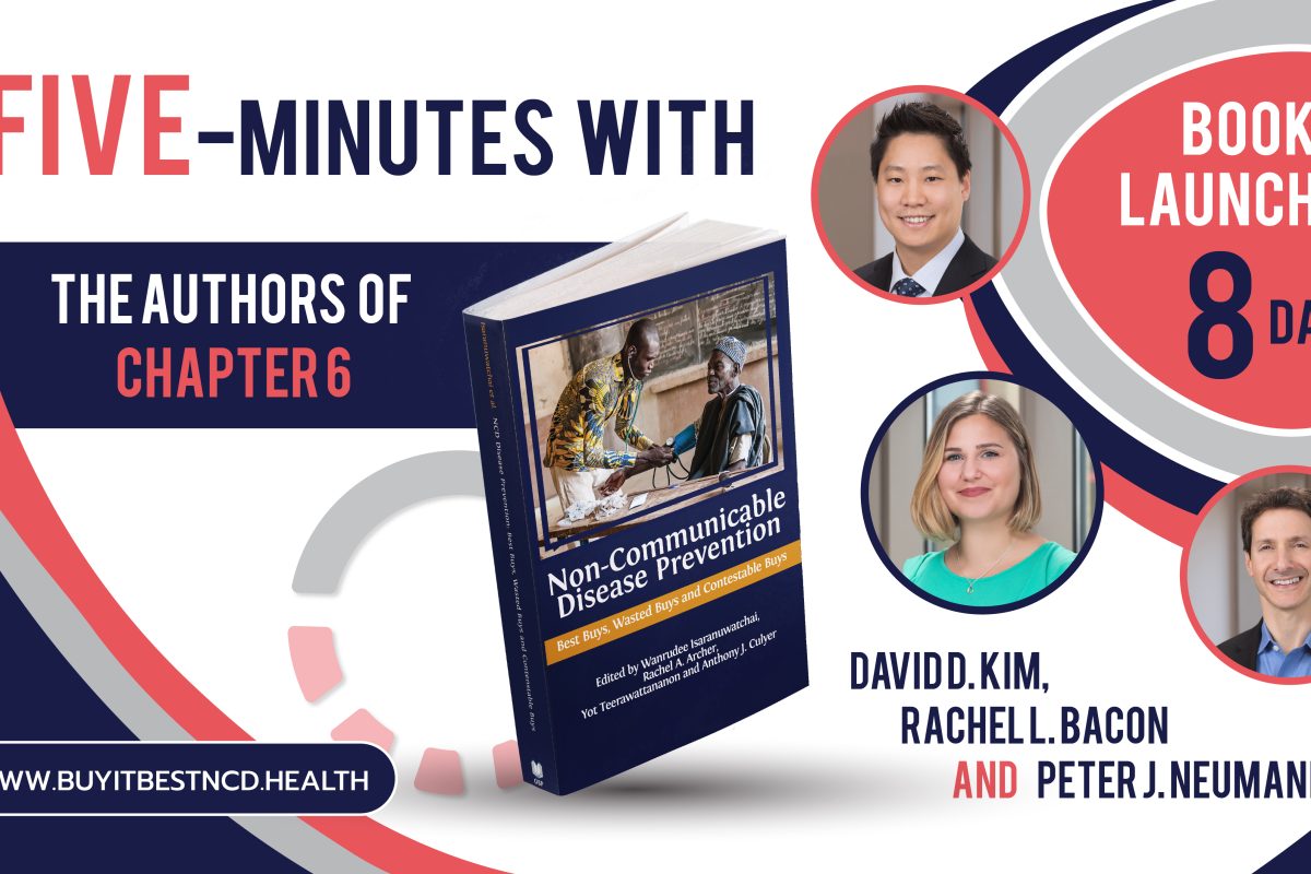 Five minutes with the authors of chapter 6, Assessing the Transferability of Economic Evaluations: A Decision Framework