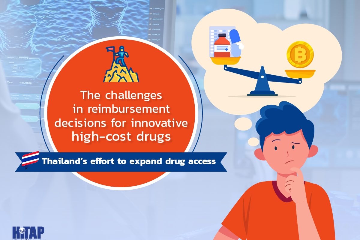 The challenges in reimbursement decisions for innovative high-cost drugs: Thailand’s effort to expand drug access