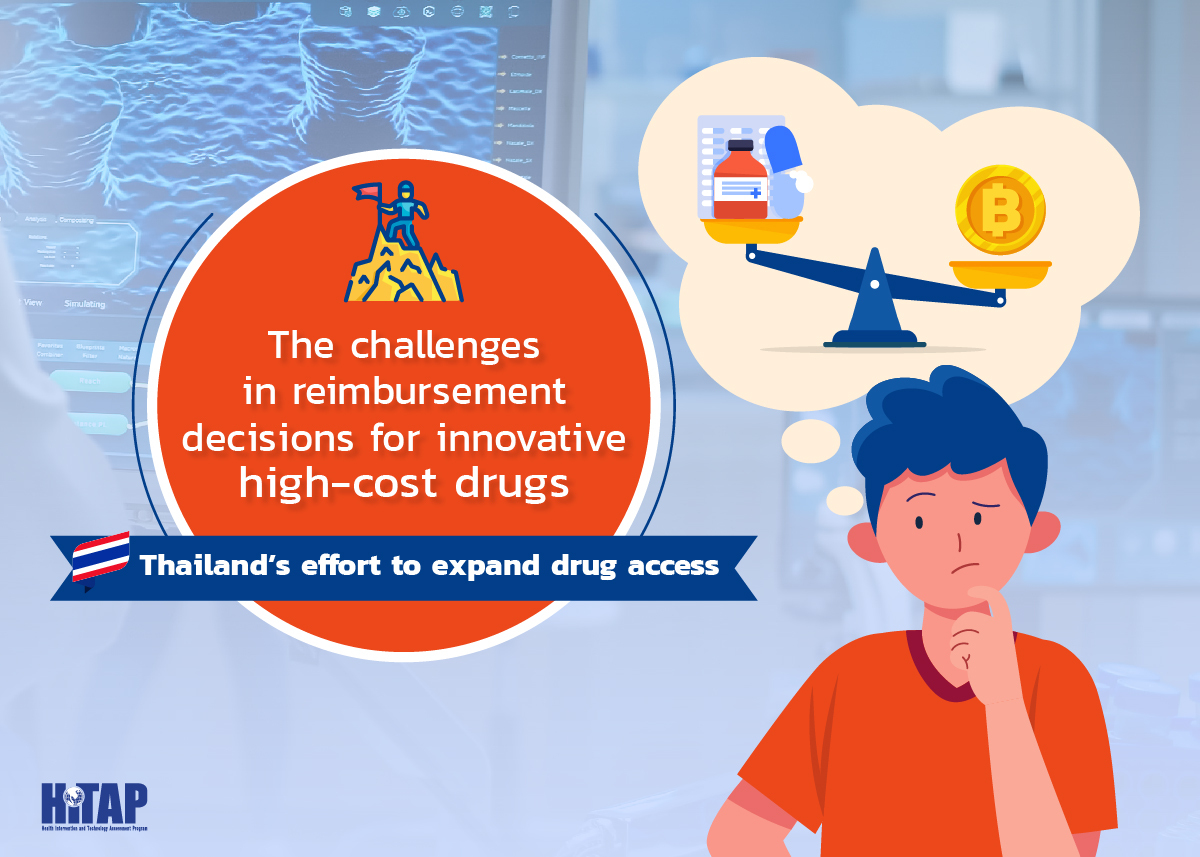 The challenges in reimbursement decisions for innovative high-cost drugs: Thailand’s effort to expand drug access