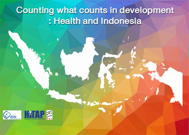 Counting what counts in development: Health and Indonesia