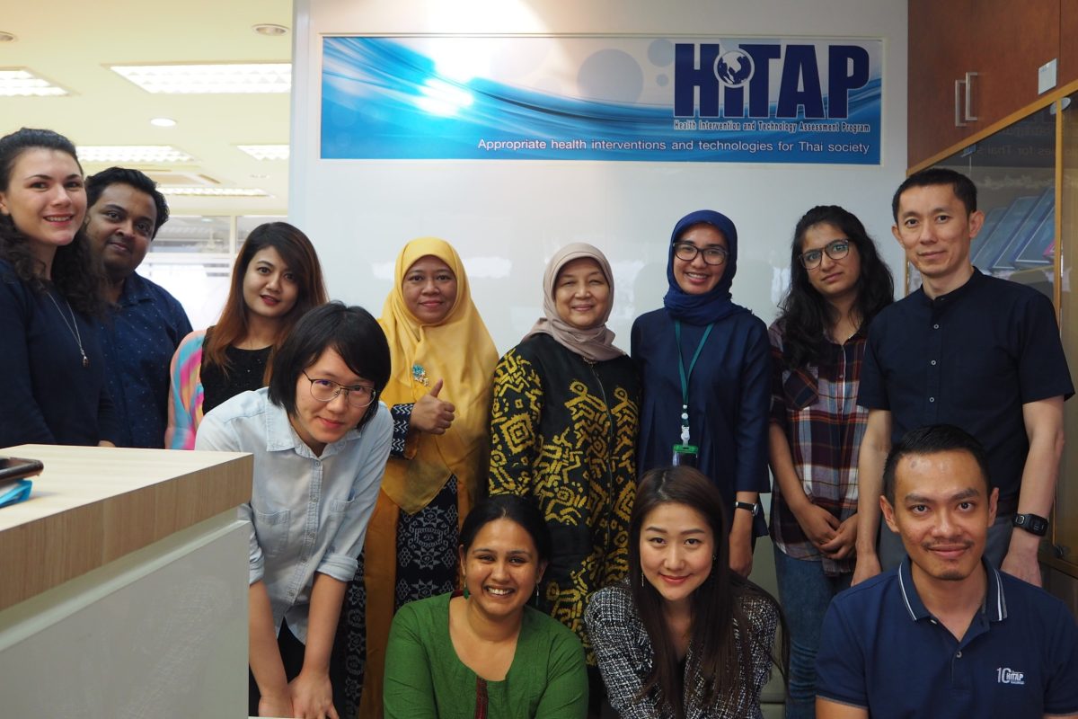 ผู้เชี่ยวชาญจากอินโดนีเซียหารือ HITAP การประเมินเทคโนโลยีด้านสุขภาพ