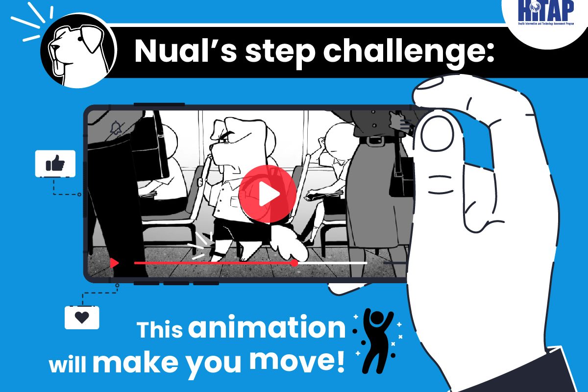 Nual’s step challenge: this animation will make you move!