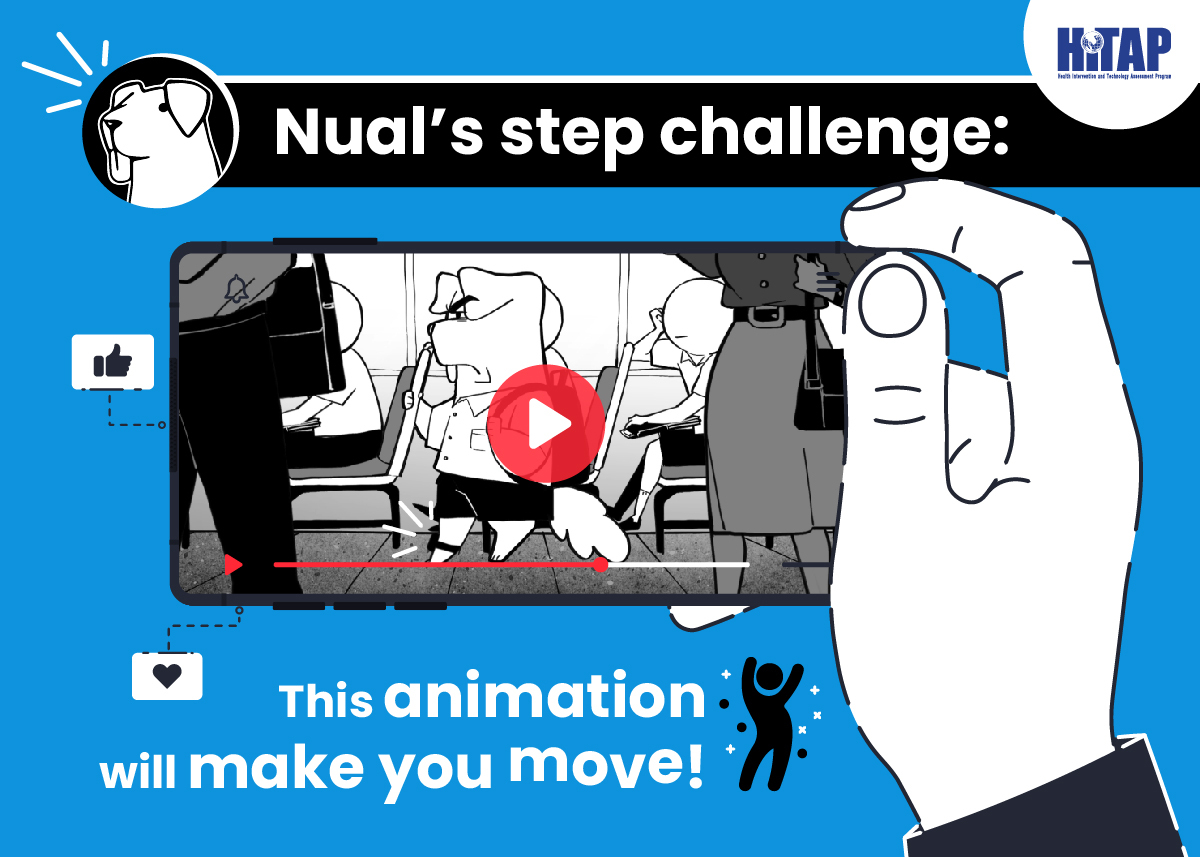 Nual’s step challenge: this animation will make you move!