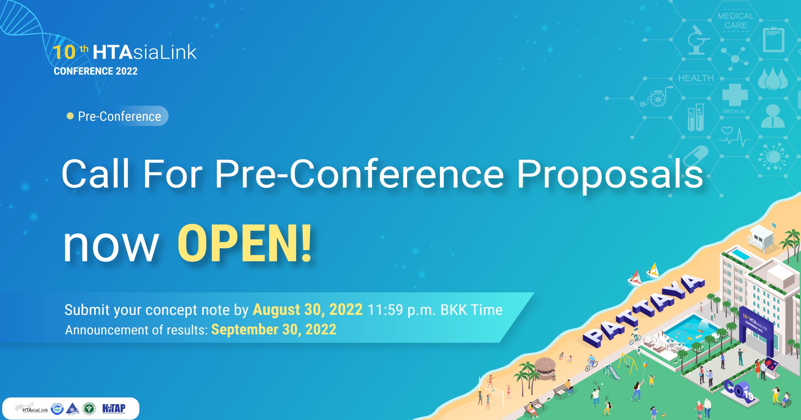 HTAsiaLink 2022: Call for Pre-conference Proposals