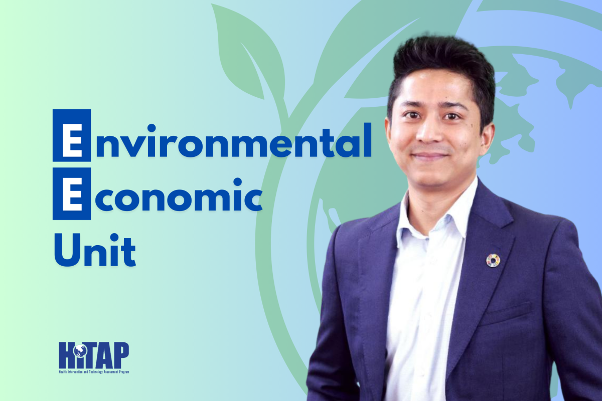 E^2U ฝ่ายวิจัยภายใต้ HITAP สร้างทางเลือก ‘นโยบายสุขภาพ’ บนความสัมพันธ์ ‘สวล.-ศก.’