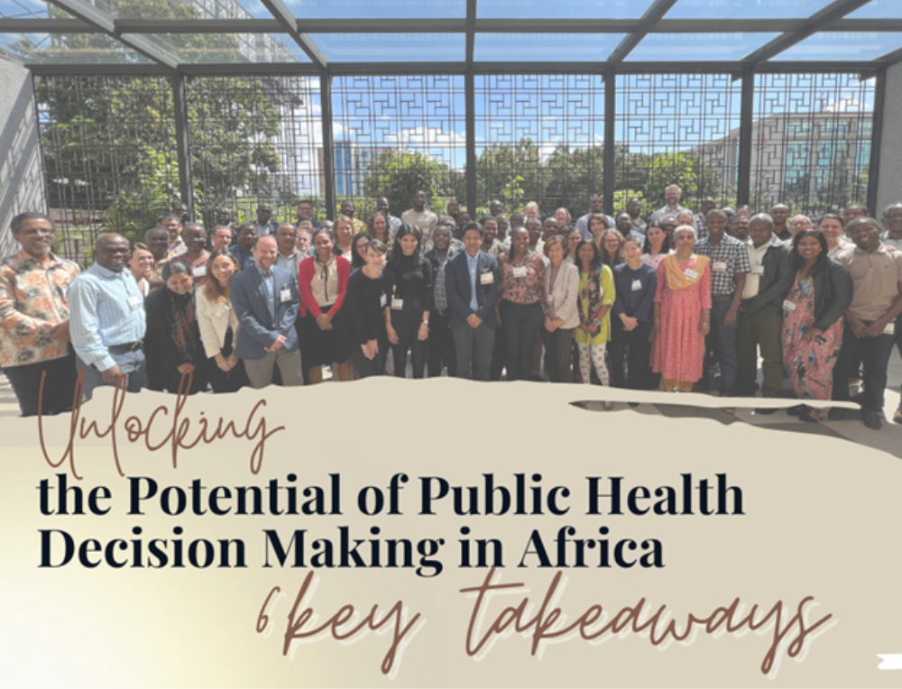 Unlocking the Potential of Public Health Decision Making in Africa: 6 Key takeaways from the Workshop