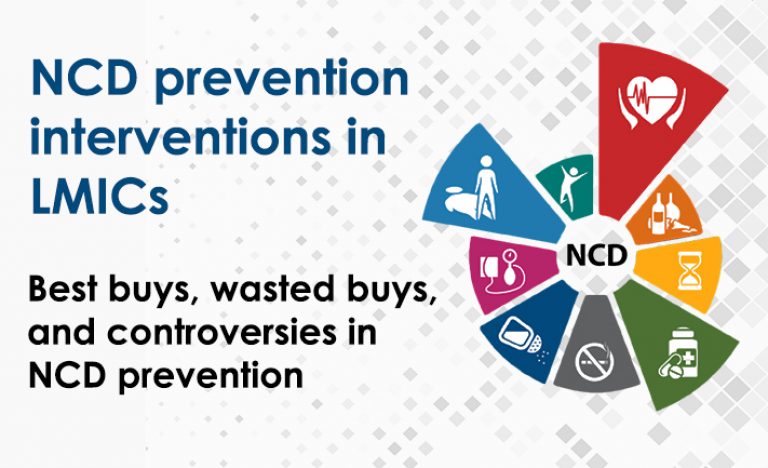 Project in focus: Best buys, wasted buys, and controversies in NCD prevention