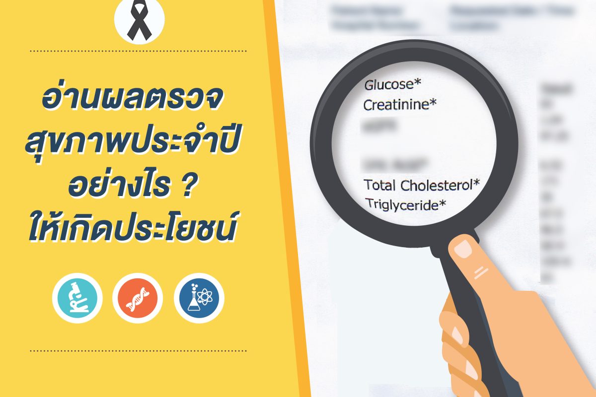 อ่านผลตรวจสุขภาพประจำปีอย่างไร ให้เกิดประโยชน์