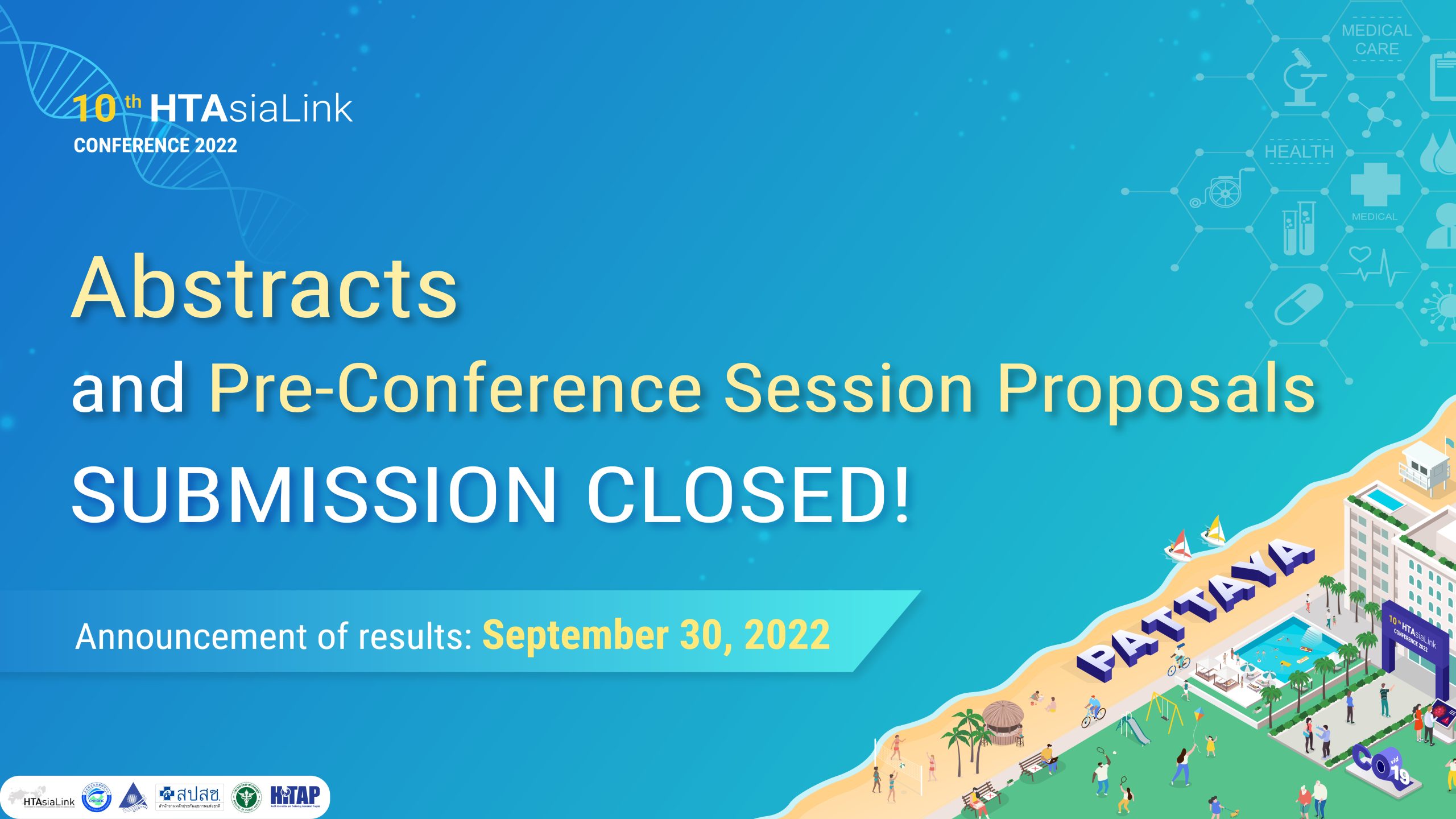 HTAsiaLink Annual Conference 2022: ปิดรับบทคัดย่อ และข้อเสนอในการจัด Pre-conference Session!