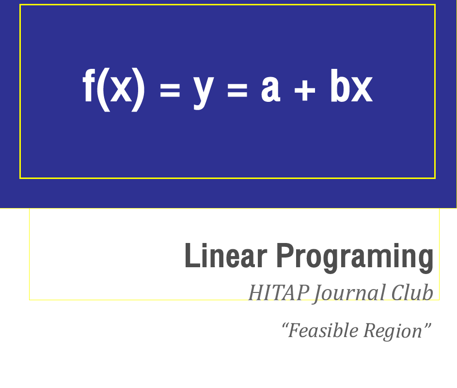 Journal Club: Linear Programing