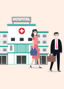 การเตรียมความพร้อมของสถานพยาบาลในการรับมือโควิด-19 โดยใช้กลไกและระบบสนับสนุน 2P Safety