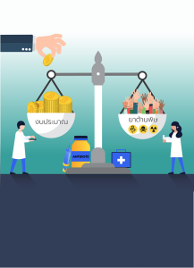 รายงานวิจัย: การประเมินภาระงบประมาณ ผลผลิตและผลลัพธ์ โครงการเพิ่มการเข้าถึงยากำพร้ากลุ่มยาต้านพิษ