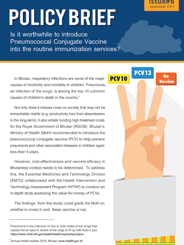 Is it Worthwhile to Introduce Pneumococcal Conjugate Vaccine into the Routine Immunization Services?
