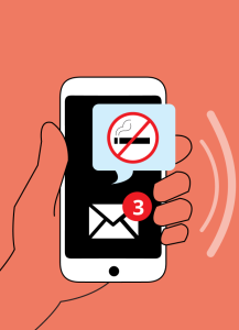 ข้อความช่วยเลิกบุหรี่ตามทฤษฎีการปรับเปลี่ยนพฤติกรรมช่วยเลิกบุหรี่ได้จริงและคุ้มค่า