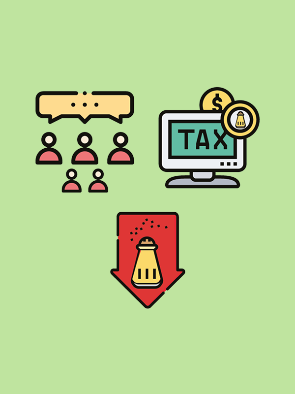 Cutting Future Healthcare Cost through Population-wide Sodium Reduction Policy