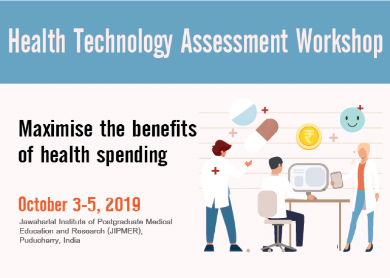 HTA workshop in India on 3-5 October 2019