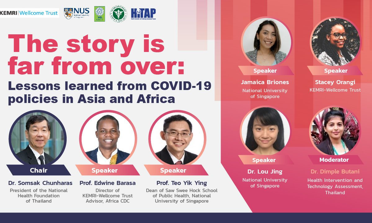 [Webinar] The story is far from over: Lessons learned from COVID-19 policies in Asia and Africa