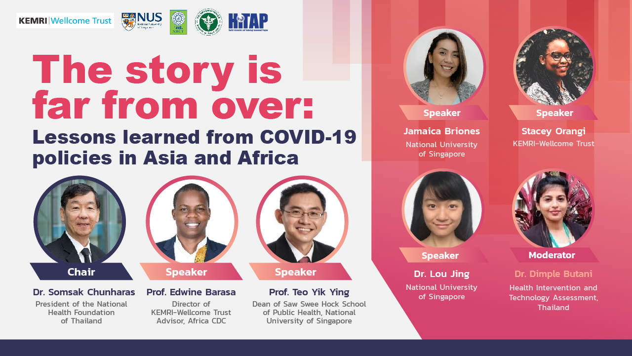 [Webinar] The story is far from over: Lessons learned from COVID-19 policies in Asia and Africa