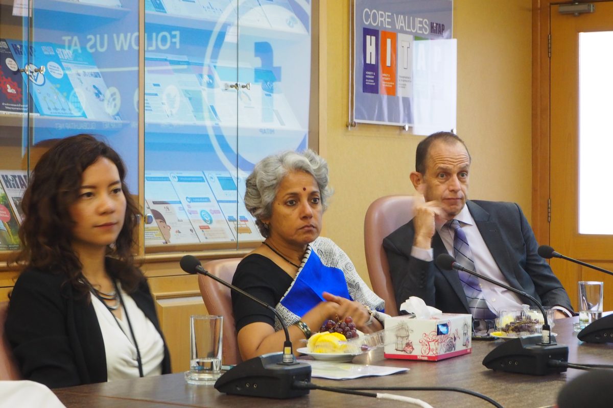 WHO’s Deputy Director Visits HITAP with high appreciation on Thailand HTA System.