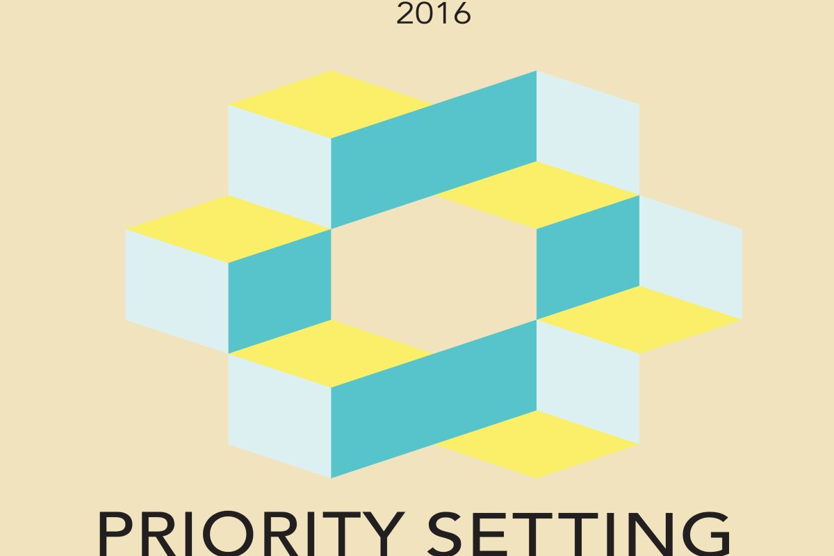 PMAC 2016: PRIORITY SETTING