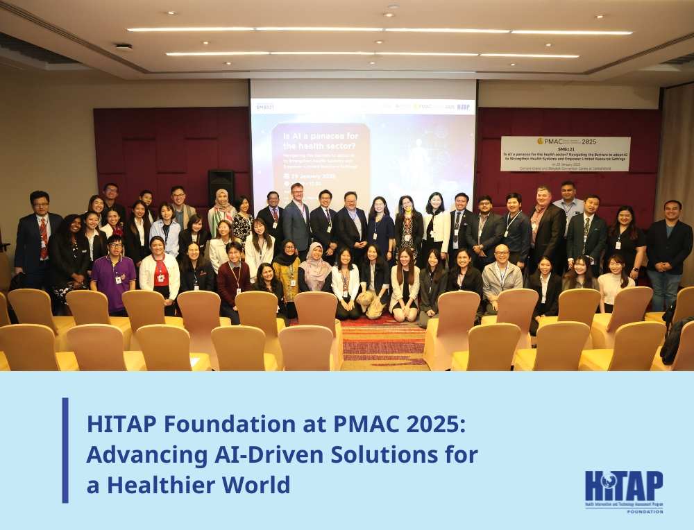 HITAP Foundation at PMAC 2025: Advancing AI-Driven Solutions for a Healthier World
