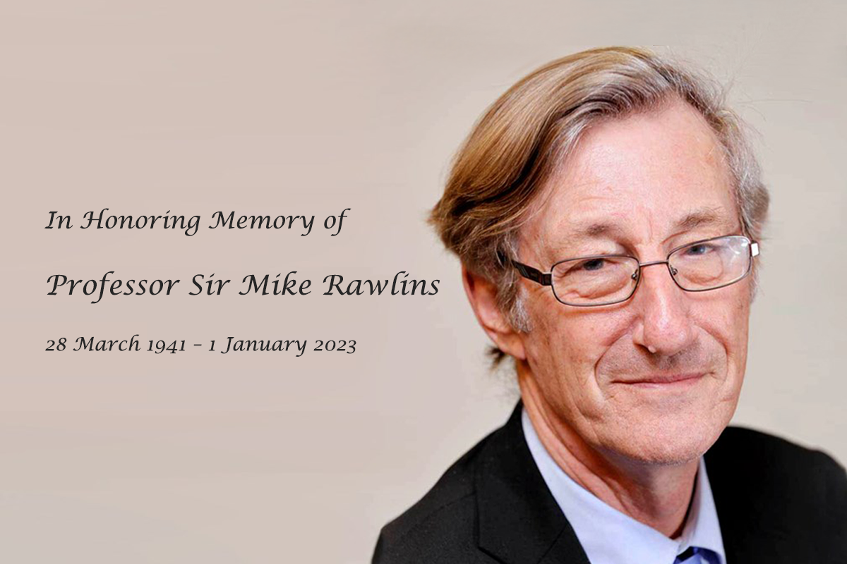 A Tribute to Professor Sir Mike Rawlins: NICE Founding Chairman and the World Leader of Health and Social Care Guidance and Medicine Evaluation