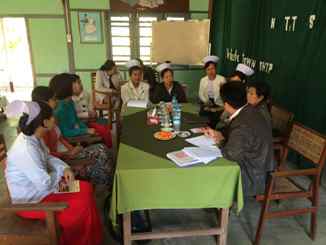 คณะวิจัยเยือนสาธารณรัฐแห่งสหภาพพม่า เพื่อติดตามการประเมินผลโครงการ Maternal and child health voucher scheme ในพื้นที่นำร่อง เมือง Yedashi