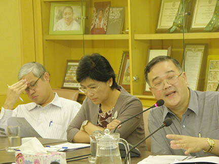 ประชุมผู้เชี่ยวชาญ โครงการการประเมินความคุ้มค่าทางเศรษฐศาตร์ของกระบวนการตรวจวินิจฉัยเพื่อป้องกันการเกิดซ้ำของทารกกลุ่มอาการดาวน์และทารกที่มีความผิดปกติทางโครงสร้างของโครโมโซม