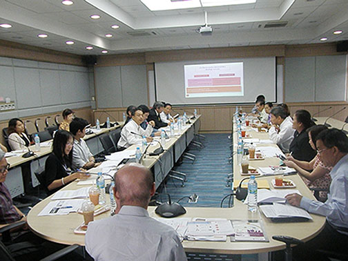 ประชุมคณะทำงานโครงการศึกษาเพื่อพัฒนาชุดสิทธิประโยชน์ ภายใต้ระบบหลักประกันสุขภาพถ้วนหน้า (UCBP)