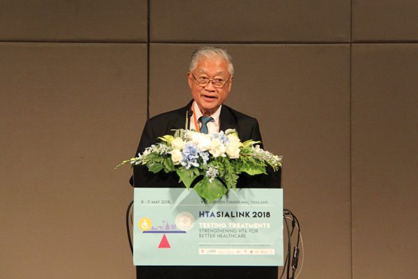 Welcome remarks Prof. Vicharn Panich, Chairman of the HITAP Board