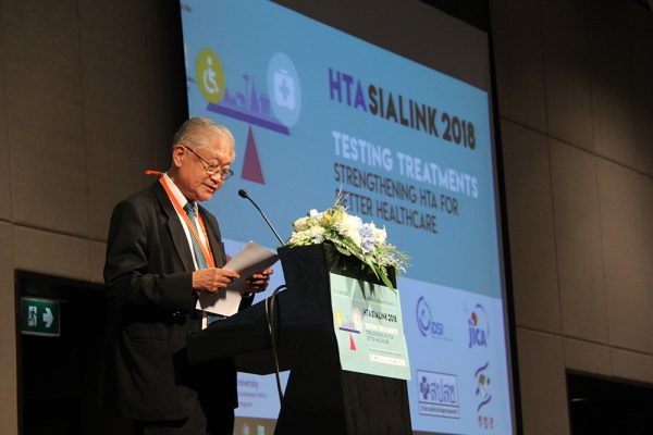 Welcome remarks Prof. Vicharn Panich, Chairman of the HITAP Board